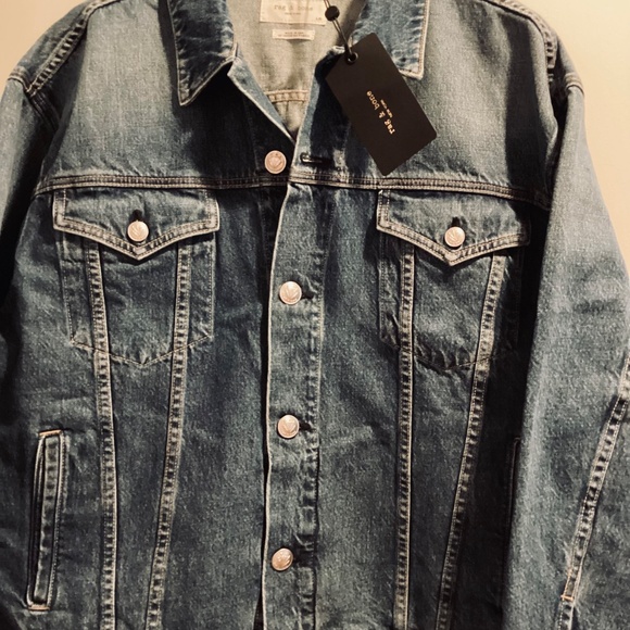 Rag & Bone Max Trucker Denim Jacket - Picture 2 of 3